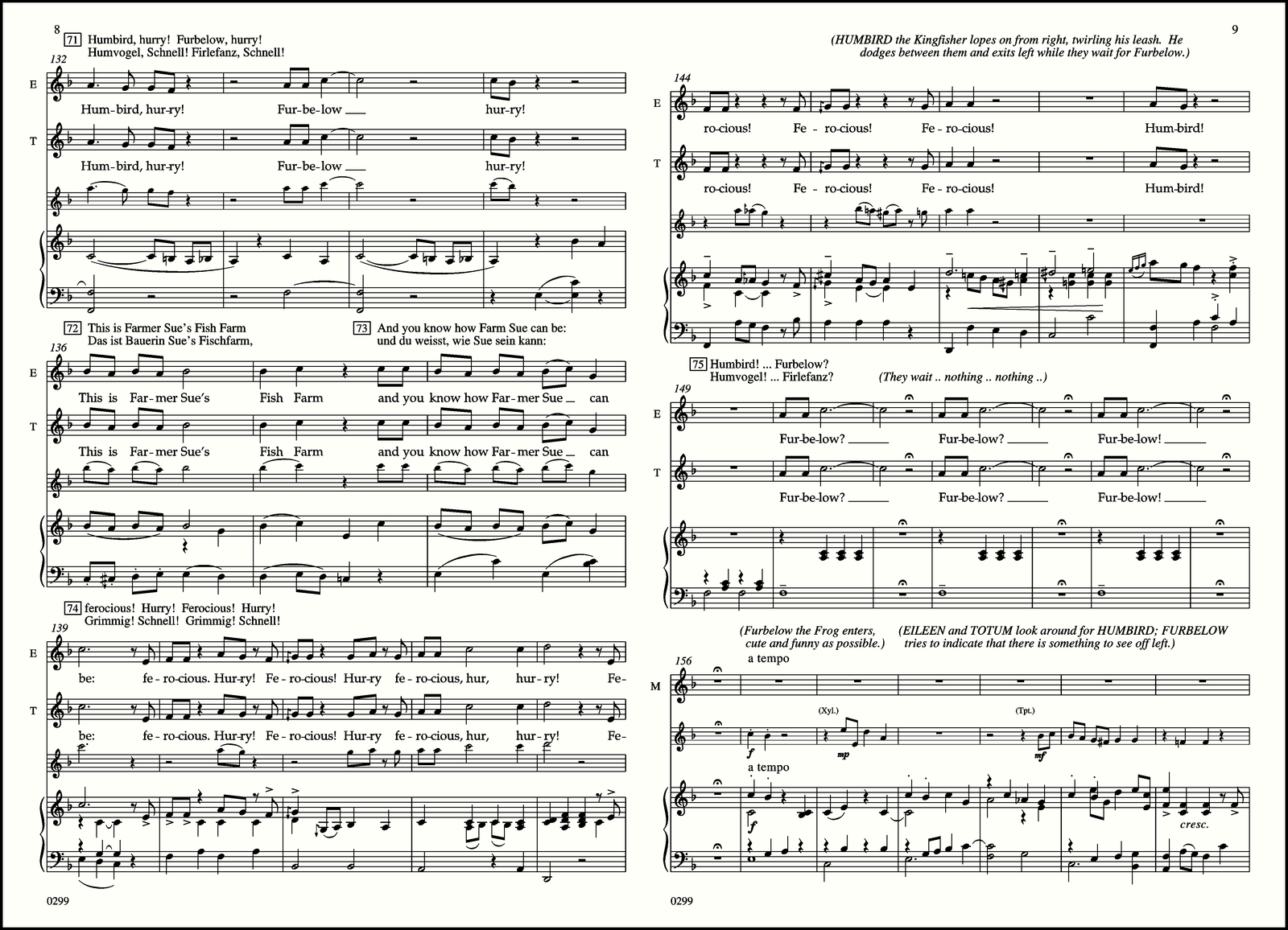 Score image re supertitles.