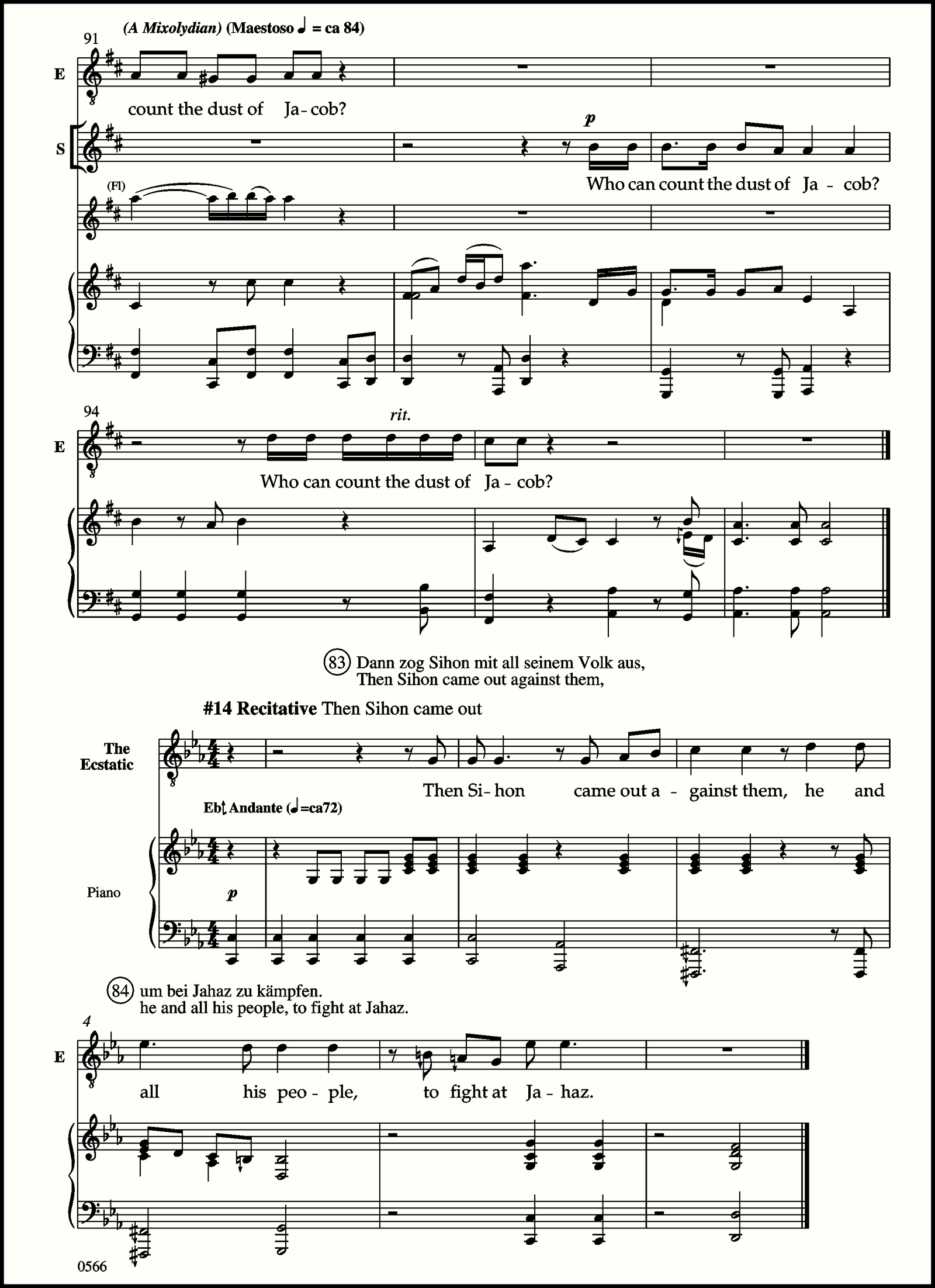 Mixolydian score image.